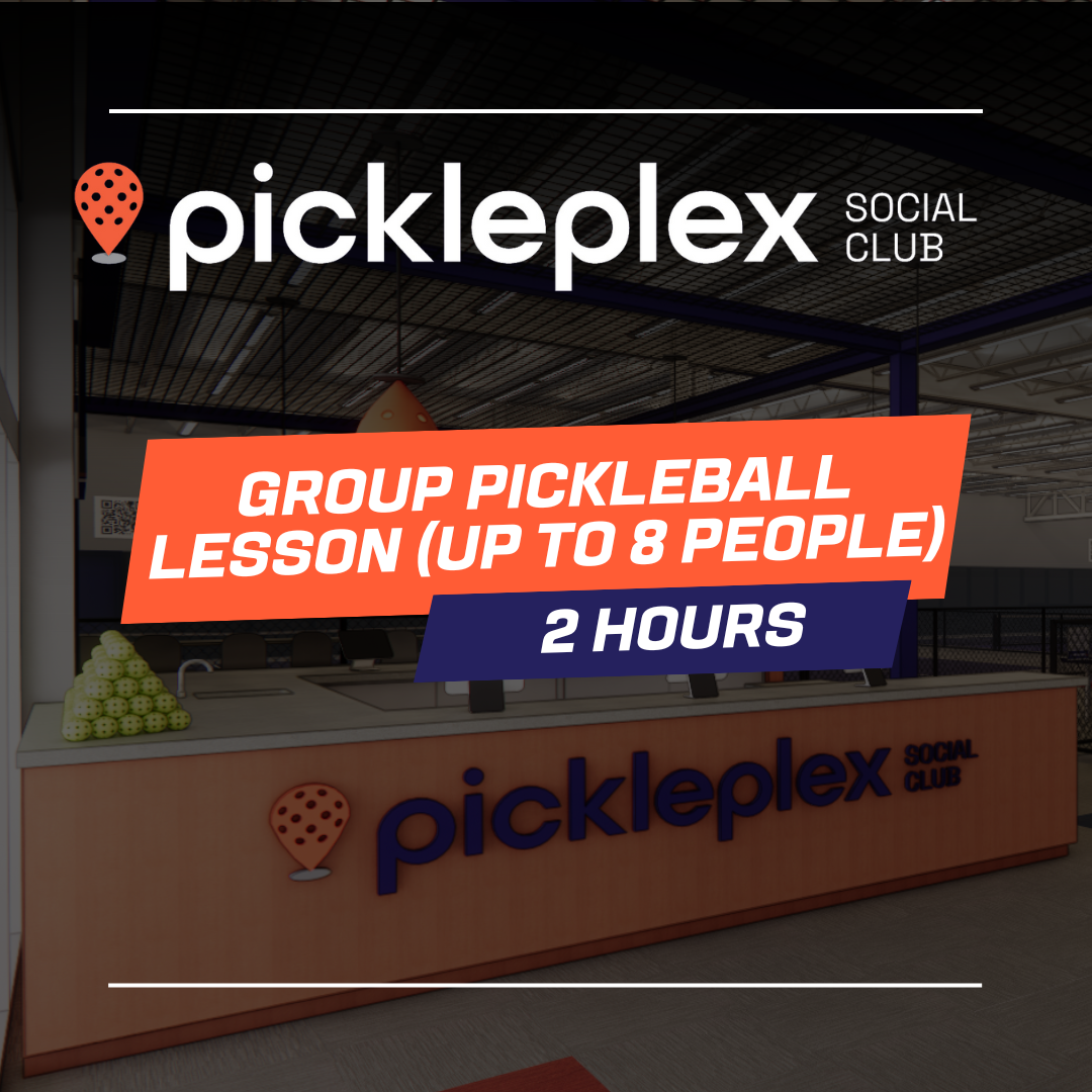 Group Pickleball Lesson - up to 8 People for 2 Hour - With our Head Pro