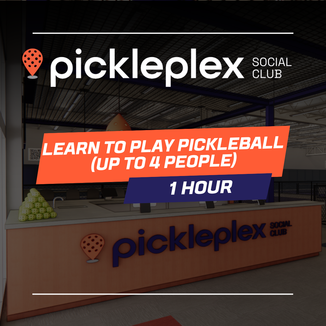 Learn to Play Pickleball - up to 4 People for 1 Hour