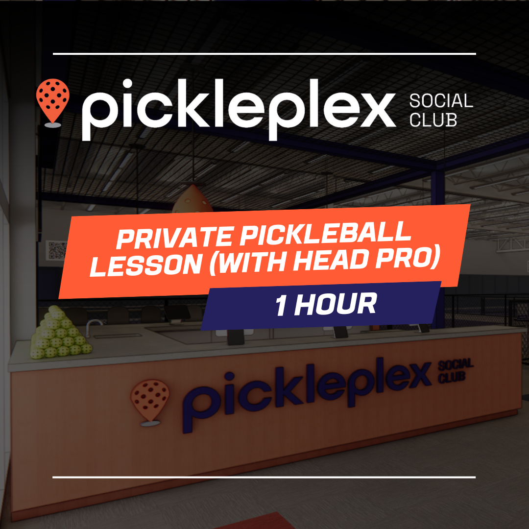 Private 1 Hour Pickleball Lesson - With our Head Pro